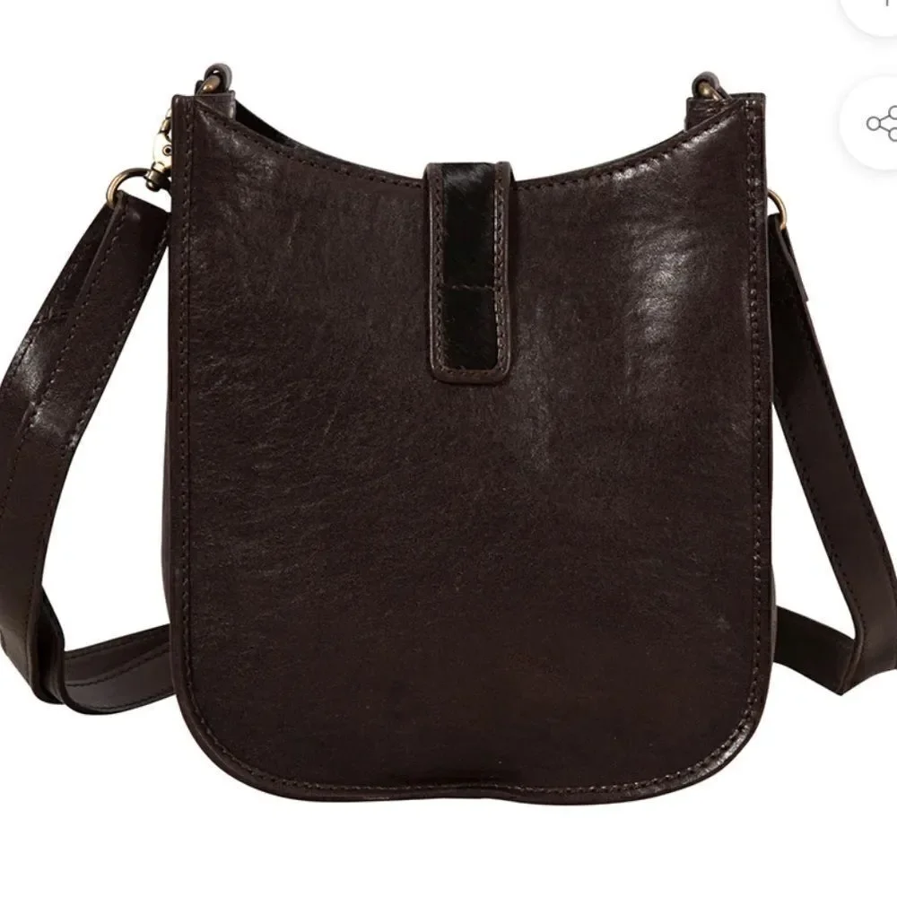 Myra Bag Delilah Creek Embossed Leather Bag